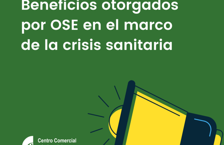 Beneficios otorgados por OSE en el marco de la crisis sanitaria.